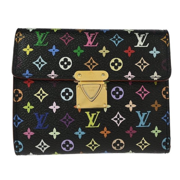Louis Vuitton Black Multicolor Portefeuille Koala Wallet - Picture 1 of 8
